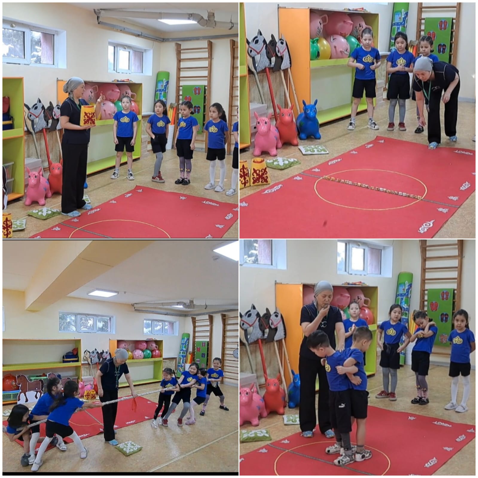 «Ұлттық ойындар ойнаймыз» Сауықтыру шынықтыру іс-шарасы МА «Тұлпар» тобы